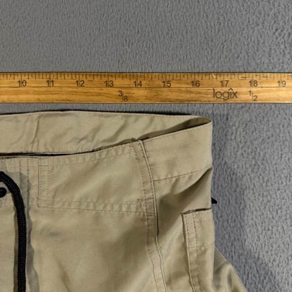 Hoss Technical Gear Tan Cargo Shorts Mens Drawstring Pockets Casual Outdoors - Picture 5 of 6